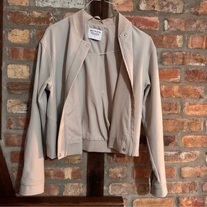 Athleta Women's Bone Bomber Style Jacket